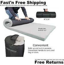 We did not find results for: Waterproof Cotton Portable Sleeping Pad Navy Blue Single 75x25x3 Roll Out Portable Bed Foam Camping Mattress Pad Most Comfortable Memory Foam Floor Mattress Camp Bedding Camping Hiking Ourvagabondstories Com