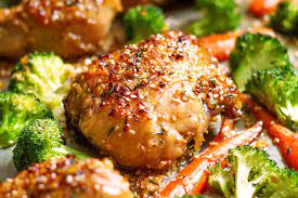 The recipes are perfect for weight loss, meal prep, clean eating, low fat and low carb dieters. Honey Garlic Chicken And Veggies Recipe Eatwell101
