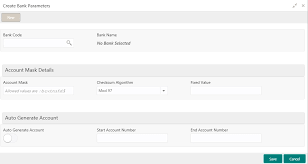 Common account properties such as bank account number, iban, bank statement data, contact persons, and so on. Oracle Banking Virtual Account Management