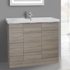 Just like small restroom vanities, it is meant for smaller spaces and perfect for anyone looking for cheap models with sink. Bathroom Vanities On A Budget Thebathoutlet Com