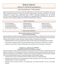 Engaged in focused planning and goal development. Procurement Manager Resume Example Supply Chain