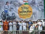 Image result for khela hobe wheel chair par mamta banarji images