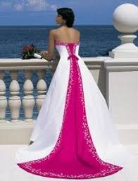 Pink and blue bridesmaids dresses. 65 Black Pink Wedding Ideas Pink Wedding Wedding Hot Pink Weddings