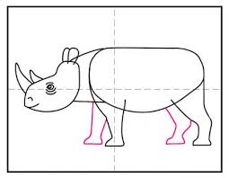 And i'm very in touch with my inner child. How To Draw A Rhinoceros Art Projects For Kids
