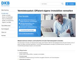 Bei uns tut dein geld gutes auf dem konto. Das Dkb Vermieterpaket Verwalterplattform Fur Vermieter
