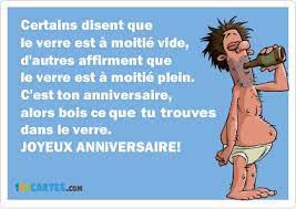 Texte Joyeux Anniversaire Humoristique 123cartes