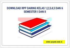 Rpp daring tematik kelas 2 sd disukai 1x diunduh 327x dilihat. Download Rpp Daring Sd Kelas 1 2 3 4 5 Dan 6 Semester I Dan Ii