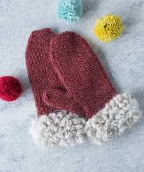 Lovecrafts.com has been visited by 10k+ users in the past month These Charming Mittens Beg To Be Taken Outside To Play Toasty Cocoon Makes Up The Body And Thumb Lang Yara A Cotton Mohair Woo Knitting Yarn Crochet Mittens