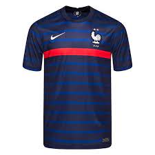 Frankrike hemmaställ barn em 2020 kortärmad (+ korta byxor). Frankrike Hemmatroja Euro 2020 Www Unisportstore Se