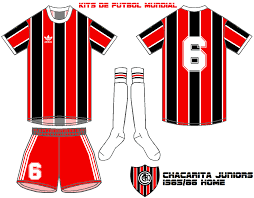 Chacarita juniors — voller name club atlético chacarita juniors gegründet 1. Chacarita Juniors Of Argentina Home Kit For 1985 86 1980s Football Football Sports Futbol