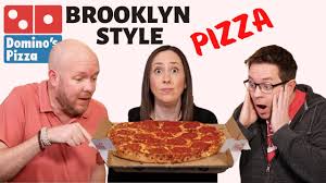 Domino S Brooklyn Pizza Tasting Review Youtube