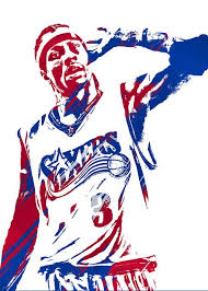 Maybe you would like to learn more about one of these? Allen Iverson Philadelphia 76ers Pixel Art 14 Greeting Card For Sale By Joe Hamilton