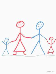 Family Stick Figure Brother Sister Son Mom Dad Essential T Shirt By Klarelinie Stick Figures Mom And Dad Brother Sister