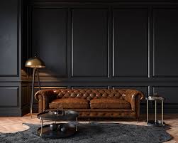 Creating an eclectic look is all about contrast, both with color and texture. Which Wall Paint Colors Go With Dark Brown Furniture 14 Colors Explored Homenish