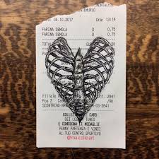 Receipt Art By Michael Moccia Artwoonz Drawing Artwoonz In 2020 Art Art Journal Inspiration Drawings