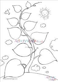 Beanstalk Colouring Page What will happen when they start to grow in his garden? beanstalk colouring page