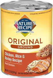 Amazon Com Nature S Recipe Easy To Digest Wet Dog Food Chicken Rice Barley Recipe 13 2 Ounce Can Pack Of 12 Canned Wet Pet Food Pet Supplies