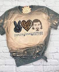 Born and bred east tennessee. Excited To Share This Item From My Etsy Shop Peace Love Wallen Combs Bleached Shirt Morgan Wallen Luke Combs Wa Bleach Shirts Fall Shirts Coffee Shirts