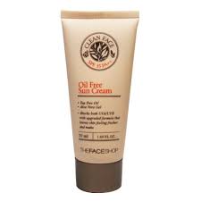 The Face Shop Clean Face Oil Free Control Cream The Face Shop Clean Face Oil Free Sun Cream Spf35pa The Face Shop Clean Face Sun Cream