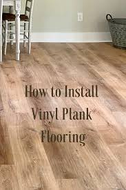 How To Install Vinyl Plank Flooring In 2020 Vinyl Plank Flooring Flooring Plank Flooring