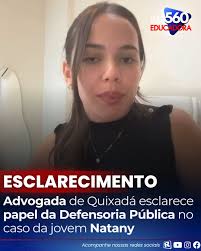 ⚖️ DEFENSORIA PÚBLICA SOLICITA LIBERDADE PROVISÓRIA DOS RÉUS NO CASO  NATANY; ADVOGADA ESCLARECE ATUAÇÃO DO ÓRGÃO ⚖️, A solicitação da Defensoria  Pública pela liberdade provisória dos réus no caso ...
