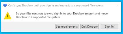 These messages might come from the system bios (rom bios or uefi firmware) or might be generated by windows. Solved Error Says My Windows 10 Ntfs C Drive File System Dropbox Community