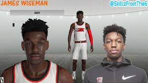 19332 ayo dosunmu 19333 matthew hurt Nba 2k20 James Wiseman Creation By Skillzfromthe6