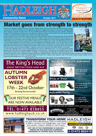 Maybe you would like to learn more about one of these? Hadleigh Community News October 2017 By Keith Avis Printers Issuu