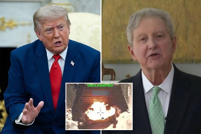Trump likes daily strikes on Iran, Sen. Kennedy says