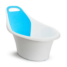This baby bathtub is designed to keep little. Munchkin Sit And Soak Non Slip Baby Bath Tub With Built In Support Baby Bump 0 12 Months White Walmart Canada