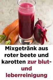 Mixgetrank Aus Roter Beete Und Karotten Zur Blut Und Leberreinigung Coconut Health Benefits Organic Nutrition Health Smoothies