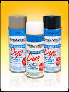 Carpet dye spray