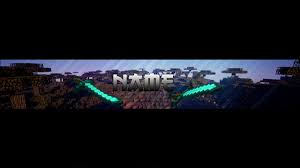 Les motifs de bannière (nom anglais: Template Banniere Youtube Minecraft 1 Youtube
