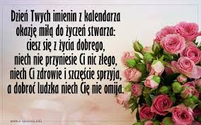 Niech cię dobry los obdarzy. Zyczenia Na Imieniny Zyczenia Imieninowe Cute766