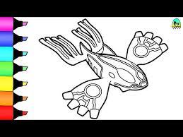 Kyogre pokemon coloring page | free printable coloring pages. Pokemon Coloring Primal Kyogre Computing Book Pages Youtube