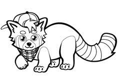 Red Panda Coloring Pages Free Coloring Pages
