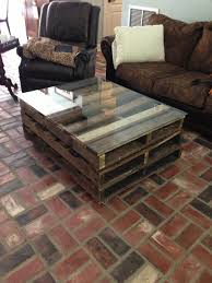• 3 pallets for table top: Pallet Coffee Table Diy Diy Coffee Table Homemade Coffee Tables Wooden Pallet Coffee Table