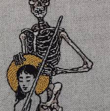 Hand Embroidery On Linen Hand Embroidery Art Embroidery Art Sewing Art