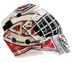 Price is from up north in bc a bit from a small town so maybe he's an avid hunter or shooter, maybe he actually knows i almost thought the habs logo was the hawks logo at first glance on the top of the helmet. Carey Price Signed Replica Ccm Helmet White With Mask Design Nhl Auctions