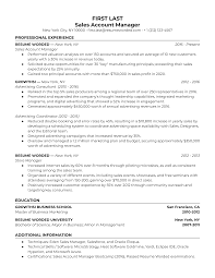 Reviews account reconciliations and journal entries to insure financial statements are accurate. Sales Account Manager Resume Example For 2021 Resume Worded