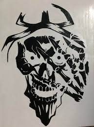 Ainz Ooal Gown Momonga Overlord Anime Manga Skull Decal Sticker Waterproof  | eBay