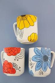 Coffee Cup Crafts How To Decorate A Coffee Mug Using A Porcelain Marker Hgtv Just get a mug, wash it, dab rubbing alcohol where. coffee cup crafts how to decorate a