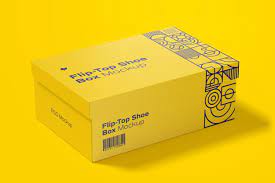 Download Flip Top Shoe Box Photoshop Mockup Original Mockups