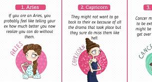 For taurus and cancer, even brushing each other's hand can create an electric current. What You Are Likely To Say To Your Ex According To Your Zodiac Sign