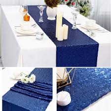 Works beautifully with our tablecloths. Shining Table Runners Sparkly Rose Gold Purple Navy Blue Silver Pink Sequin Christmas Wedding Party Table Decor Luxury Decor Buy At The Price Of 9 07 In Aliexpress Com Imall Com