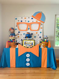 Blippi Birthday Party Parties By Peggy Trisha Birthday Party Themes Boy Birthday Parties 2nd Birthday Party Themes