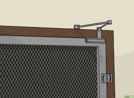 Pintu kawat nyamuk aluminium geser kawat nyamuk baja sumber : Cara Memasang Pintu Kasa 12 Langkah Dengan Gambar Wikihow