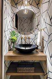 25 Stunning Powder Room Makeovers Kaleidoscope Living Tiny Powder Rooms Powder Room Small Luxury Powder Room