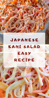 Japanese Kani Salad Easy Recipe Cooking Frog Recipe In 2020 Recipes Kani Salad Easy Meals