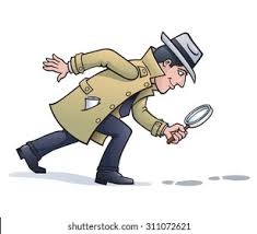 Sleuth Looking Clues Stock Vector (Royalty Free) 311072621 | Shutterstock